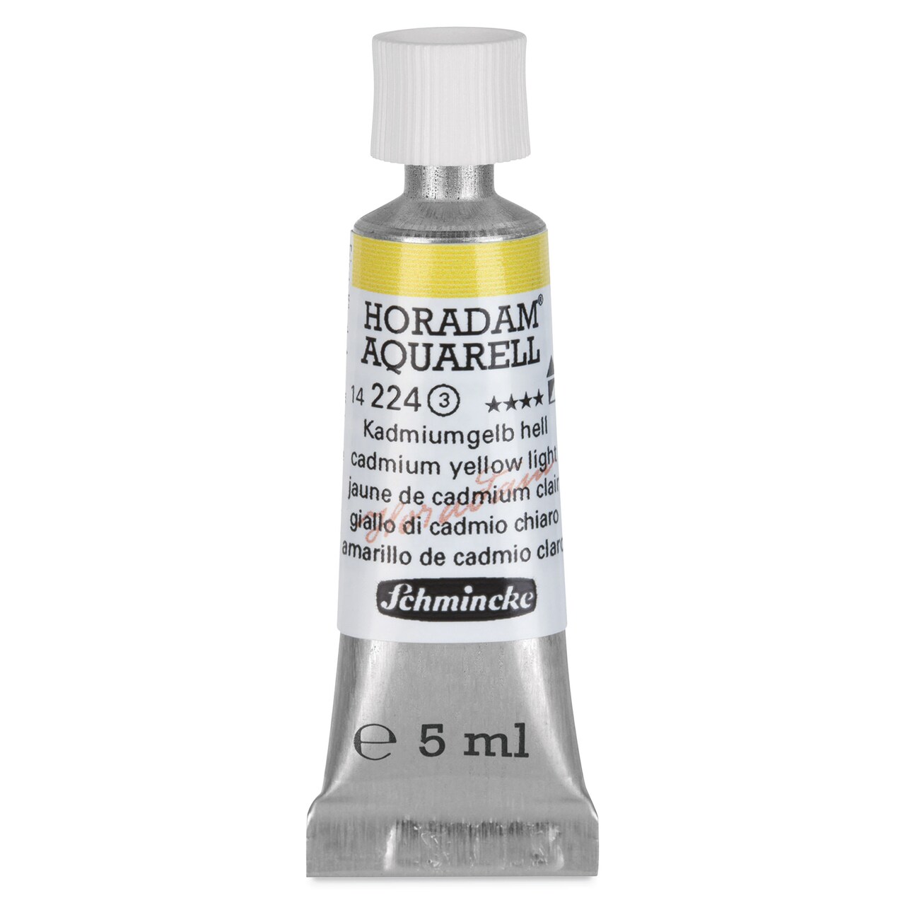 Schmincke Horadam Aquarell Artist Watercolor - Cadmium Yellow Light, 5 ml tube